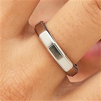 Ring Brosway Man in Steel BTD033B - BTD033B